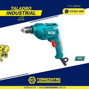 TALADRO INDUSTRIAL 3/8 500W - TOTAL