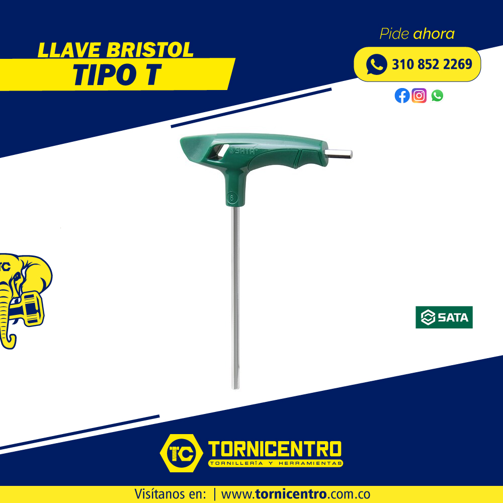 LLAVE BRISTOL TIPO T