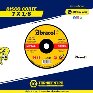 DISCO CORTE - ABRACOL