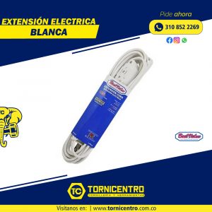 EXTENSION ELECTRICA BLANCA