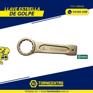 LLAVE ESTRELLA DE GOLPE