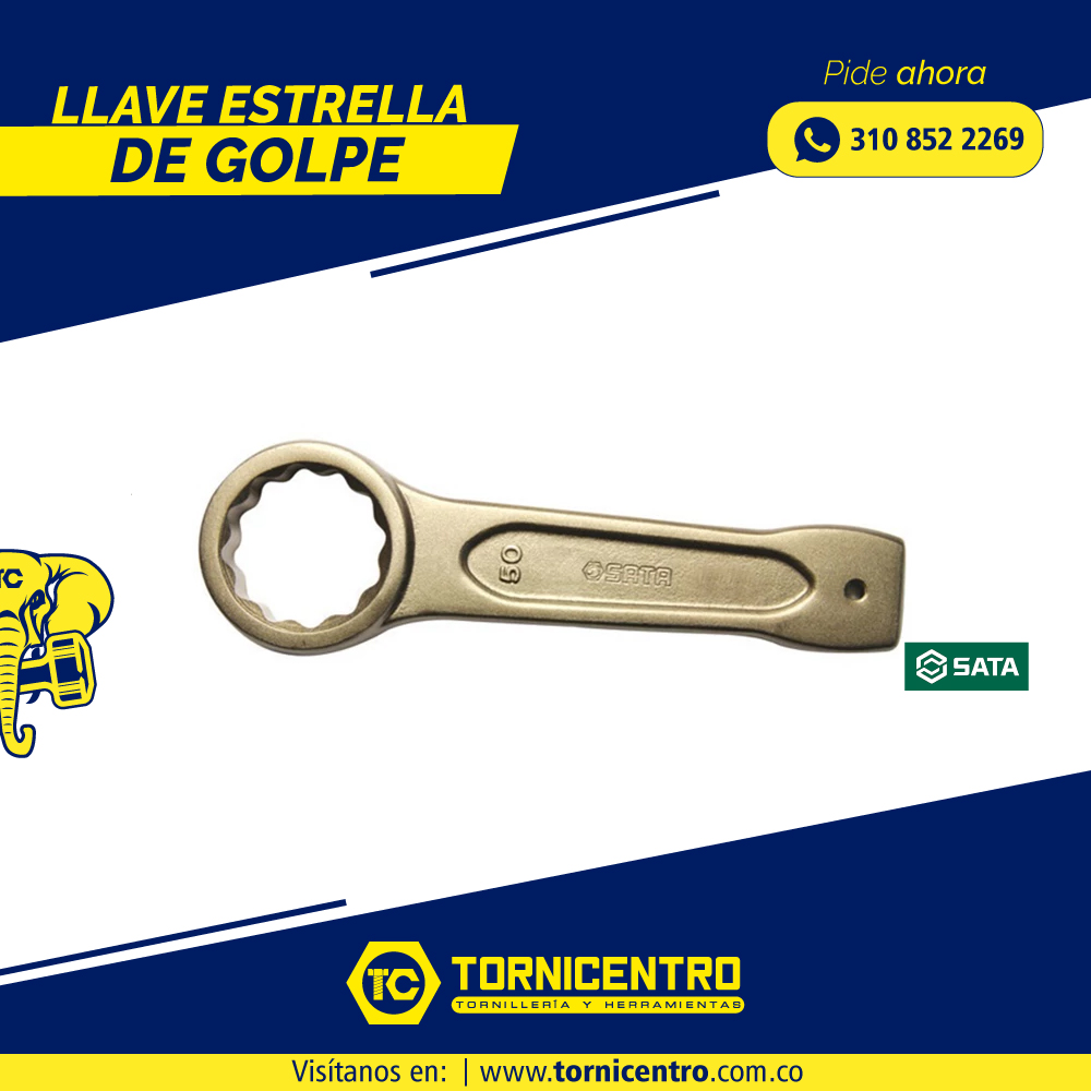 LLAVE ESTRELLA DE GOLPE