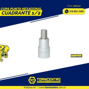 COPA PUNTA HEXAGONAL CUADRANTE 1/2 - SURTEK