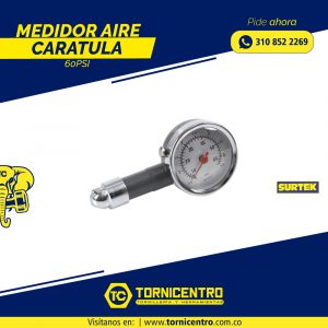 MEDIDOR AIRE CARATULA