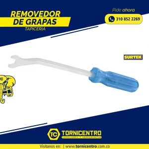 REMOVEDOR DE GRAPAS TAPICERIA