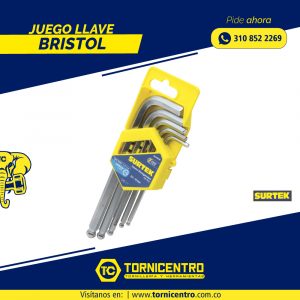 JUEGO LLAVE BRISTOL - SURTEK