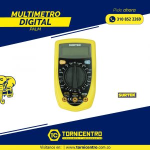 MULTIMETRO DIGITAL PALM - SURTEK