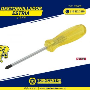 DESTORNILLADOS ESTRIA - URREA