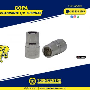 COPA CUADRANTE 1/2 - 6 PUNTAS - UYUSTOOLS
