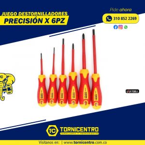JUEGO DESTORNILLADORES PRECISIÓN