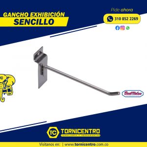 GANCHO EXHIBICION SENCILLO