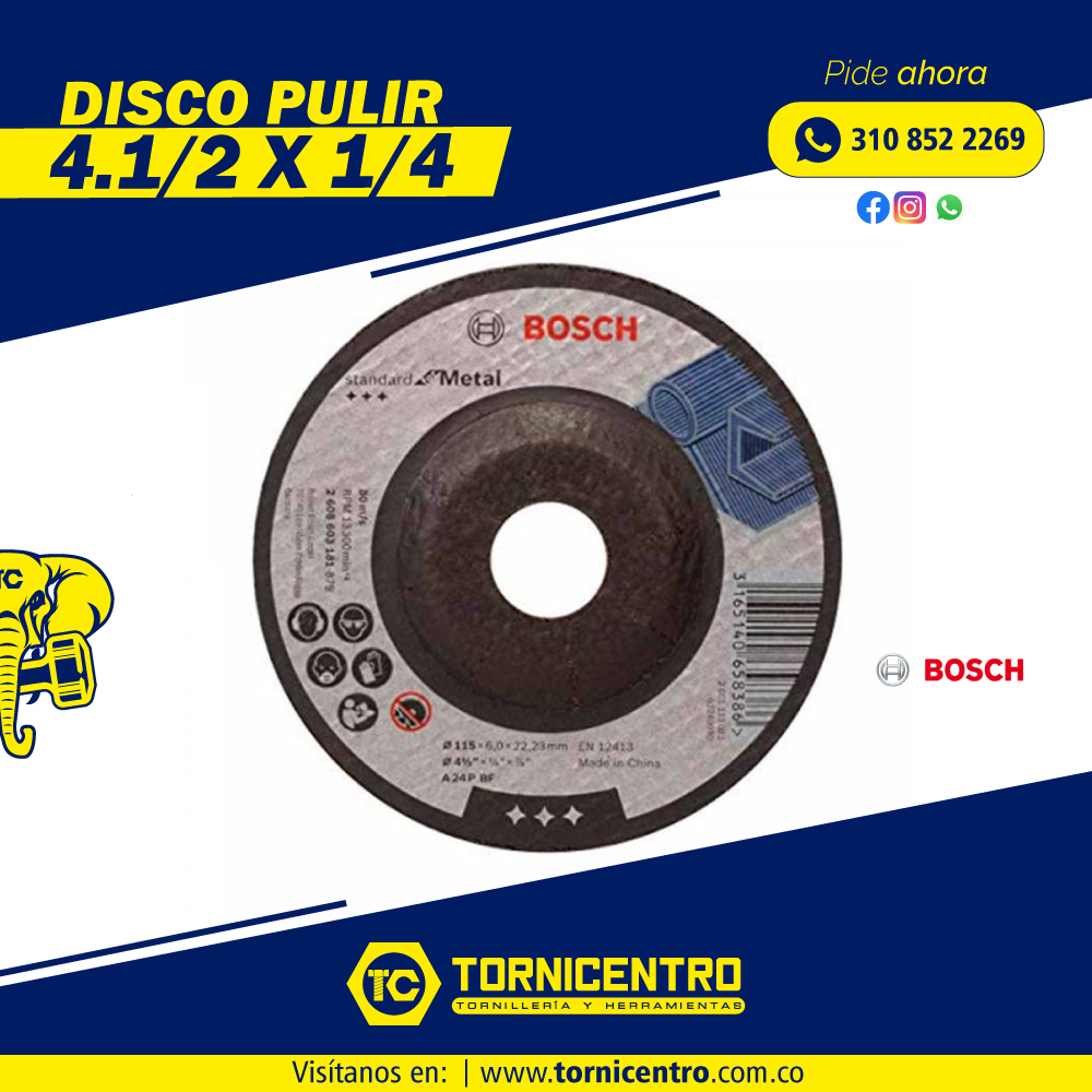 DISCO PULIR - BOSCH