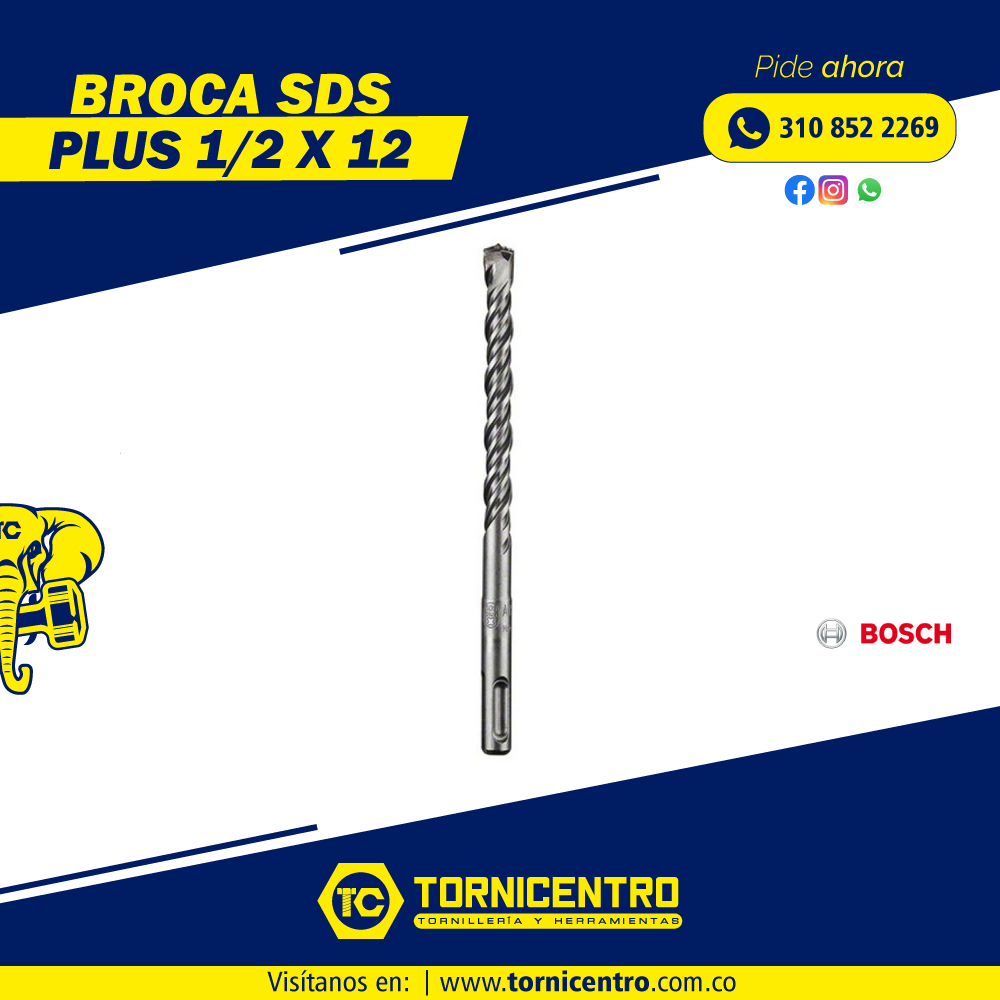 BROCA SDS PLUS - BOSCH
