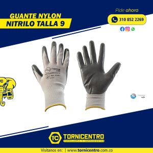 GUANTE NYLON NITRILO