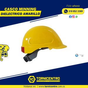 CASCO MINNING DIELECTRICO AMARILLO