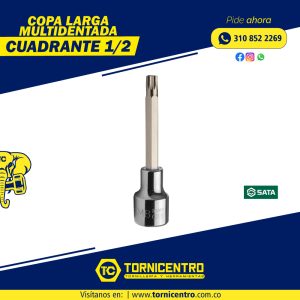 COPA LARGA MULTIDENTADA