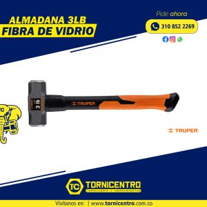 ALMADANA 3LB FIBRA DE VIDRIO