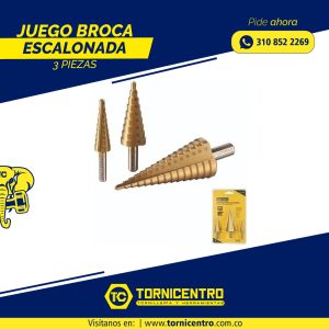 JUEGO BROCA ESCALONADA - UYUSTOOLS