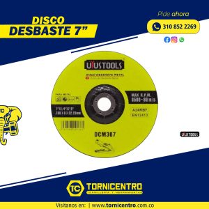 DISCO DESBASTE - UYUSTOOLS