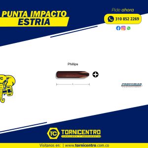 PUNTA IMPACTO ESTRIA