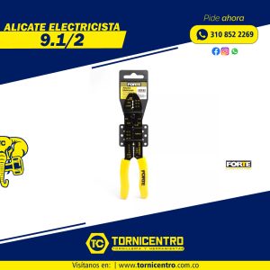 ALICATE ELECTRICISTA - FORTE
