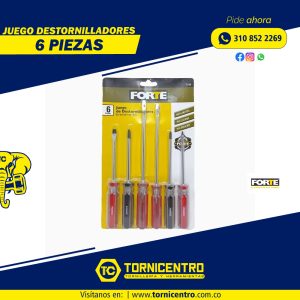 JUEGO DESTORNILLADORES - FORTE