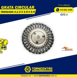 GRATA CIRCULAR TRENZADA - KANGAROO