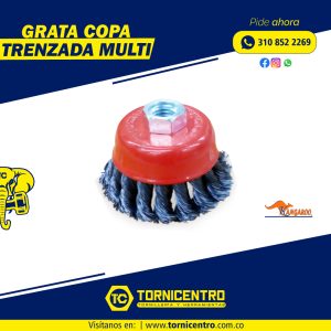 GRATA COPA TRENZADA MULTIROSCA - KANGAROO