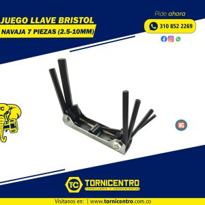 JUEGO LLAVES BRISTOL NAVAJA