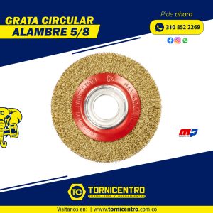 GRATA CIRCULAR ALAMBRE
