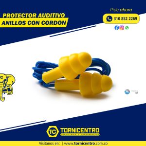 PROTECTOR AUDITIVO CON CORDON QUANTUM