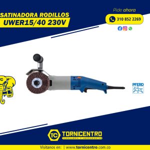 SATINADORA RODILLOS UWER