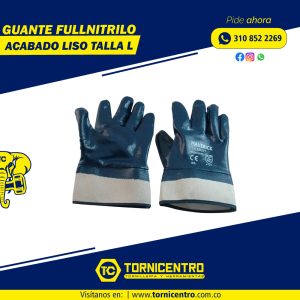 GUANTE FULLNITRILO ACABADO LISO