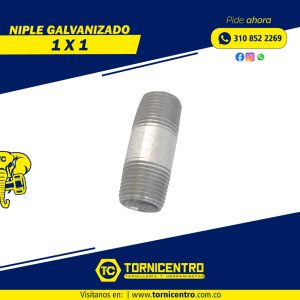 NIPLE GALVANIZADO
